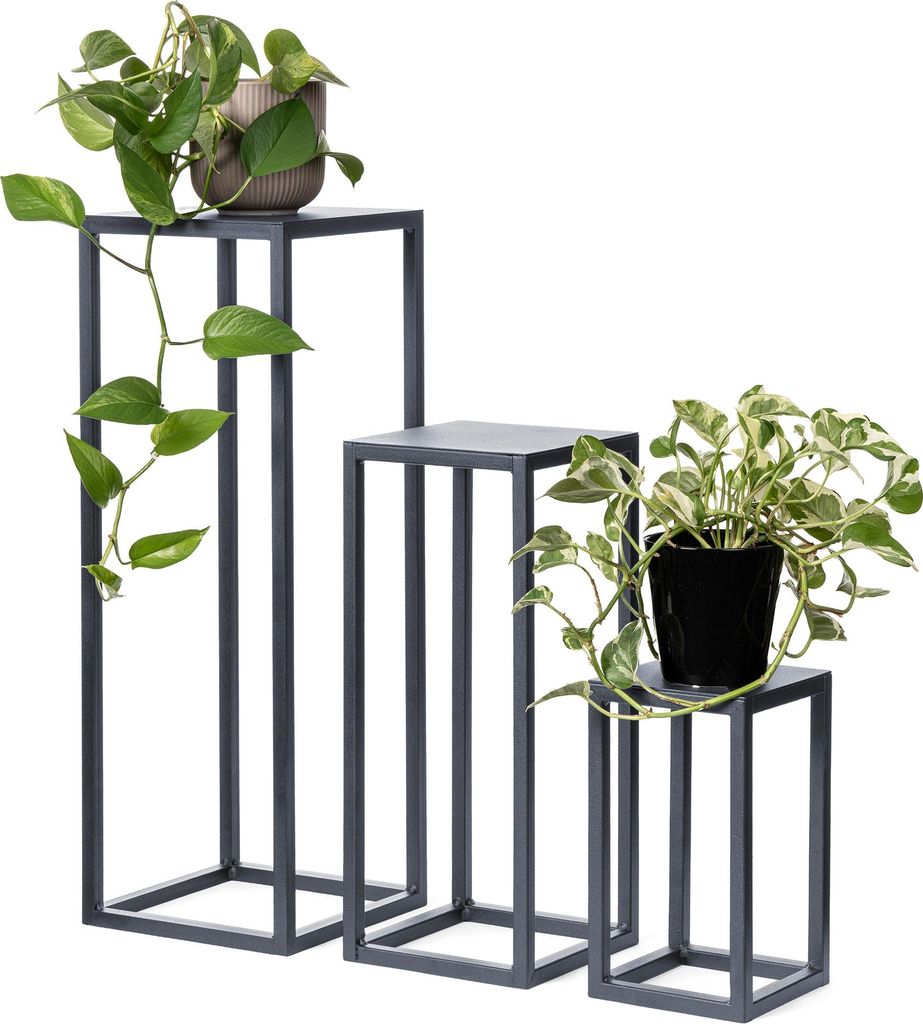 LAMO Manufaktur Set di 3 supporti per piante 28/48/68 cm - Immagine del prodotto 