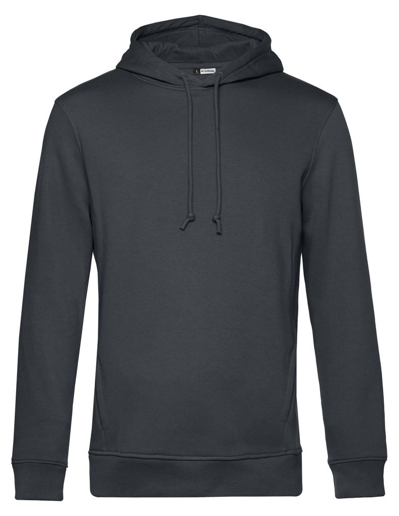 B&C - "Inspire" Kapuzenpullover für Herren/Damen Uni FK3174 (3XL) (Asphaltgrau)