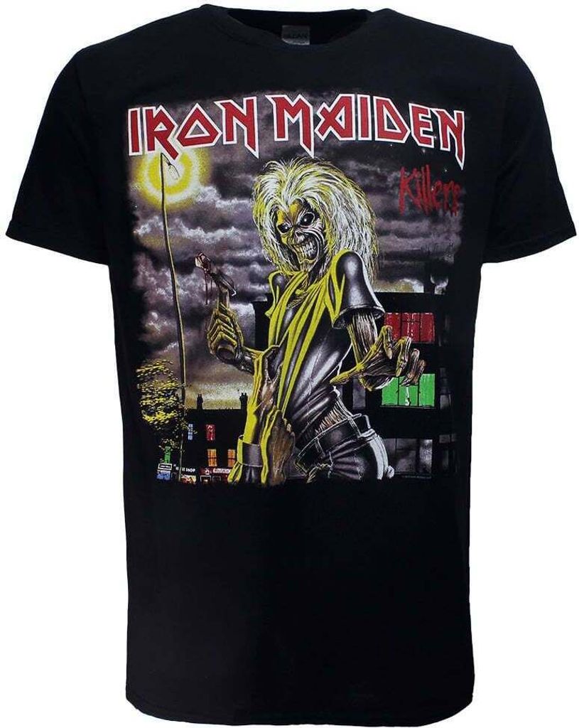 Iron Maiden Killers Album-Cover-T-Shirt – offizielles Merchandise - XL