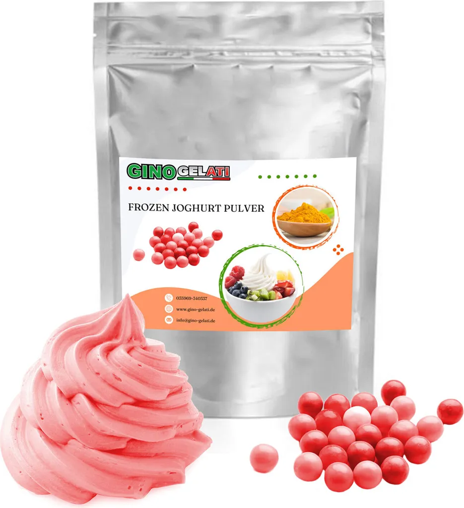 Preparato Yogurt Bubble Gum Rosa 1kg - Ideale per Feste e Buffet