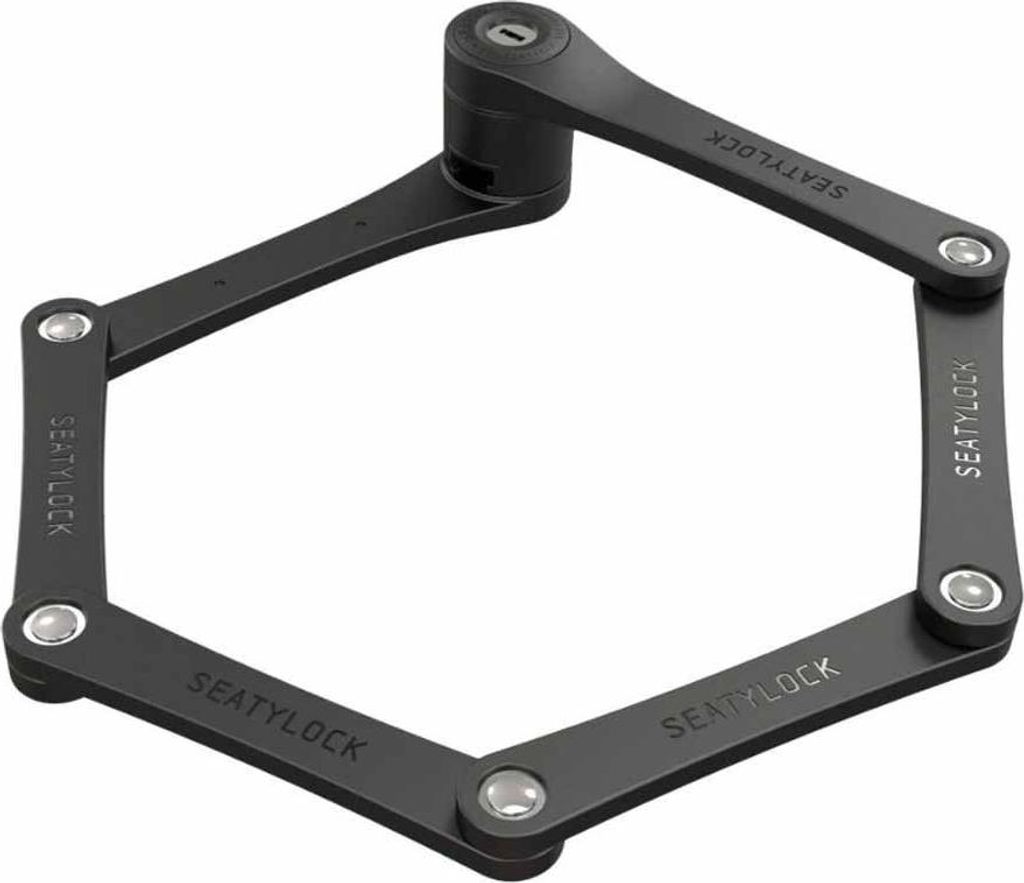 Seatylock Foldylock Faltschloss Silber 850 mm Silber 850 mm Produktbild 