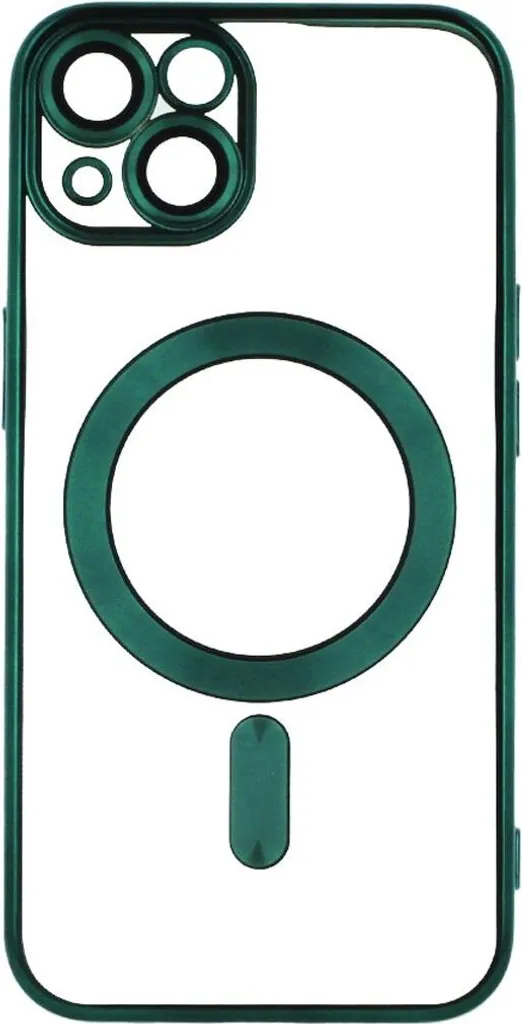 Colore Chrome custodia per cellulare compatibile con Samsung Galaxy S25 Edge verde