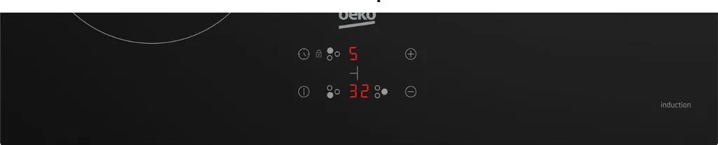 Table de cuisson induction 60cm Beko idéale pour grandes poêles 28cm - 3