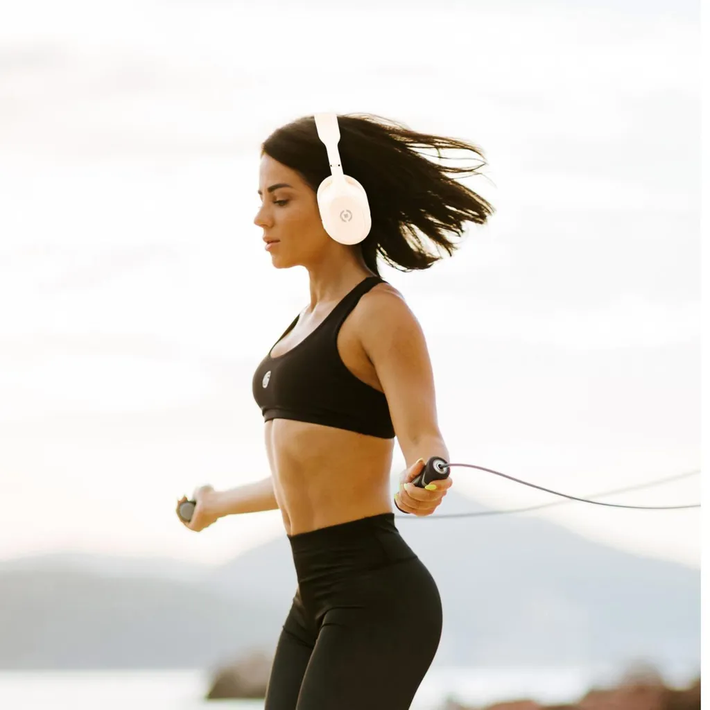 Celly HyperBeat Casque Musique & Bureau - Bluetooth USB-C Blanc