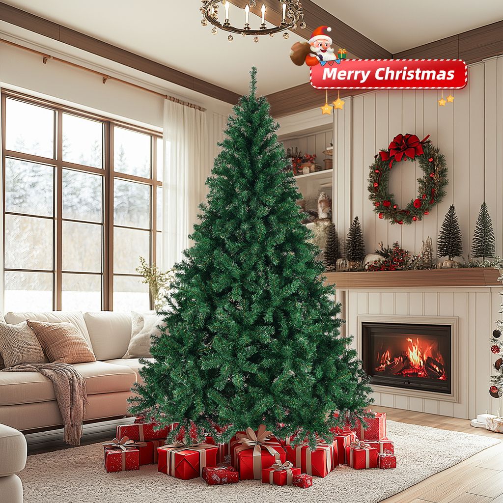 Weihnachtsbaum Kunstbaum Tannenbaum 213 cm mit ca. 850