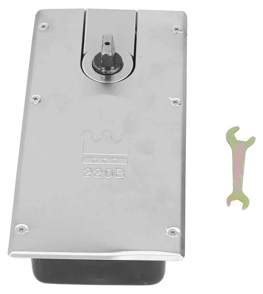 Charnière hydraulique à ressort double sens pour porte en verre 110kg