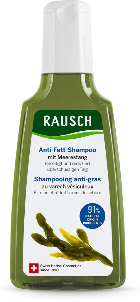 RAUSCH Anti-Fett-Shampoo mit Meerestang, 200 ml Shampoo Produktbild 