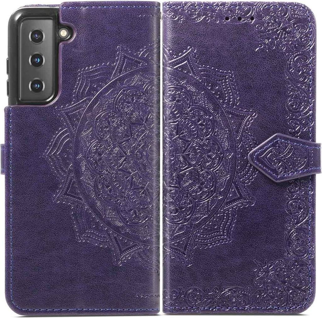 imoshion Mandala Klapphülle Samsung Galaxy S22 - Violett