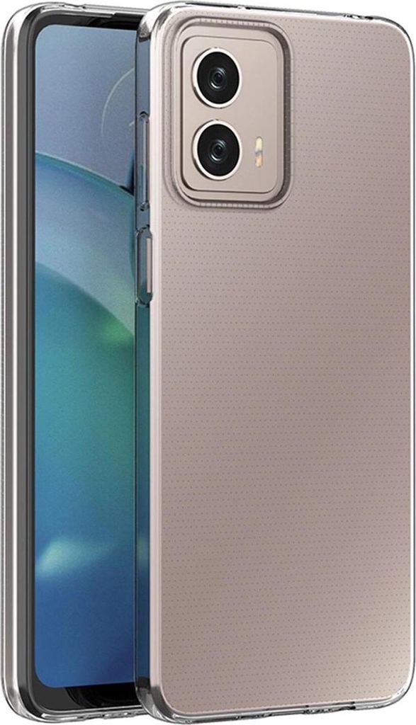 Ultra Clear 0,5 mm Hülle für Motorola Moto G53 / G13 dünne Abdeckung transparent Handyhülle