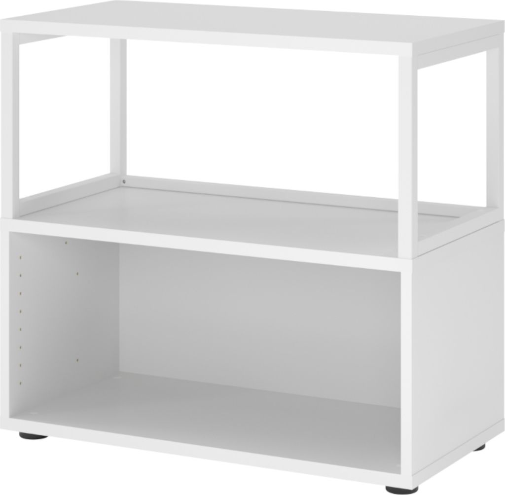 bümö flexi Aktenregal offen - 2 Ordnerhöhen - Nachbildung: Produktbild 