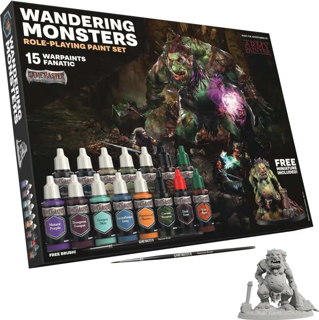 Kit peinture Gamemaster : peignez vos figurines de monstres facilement
