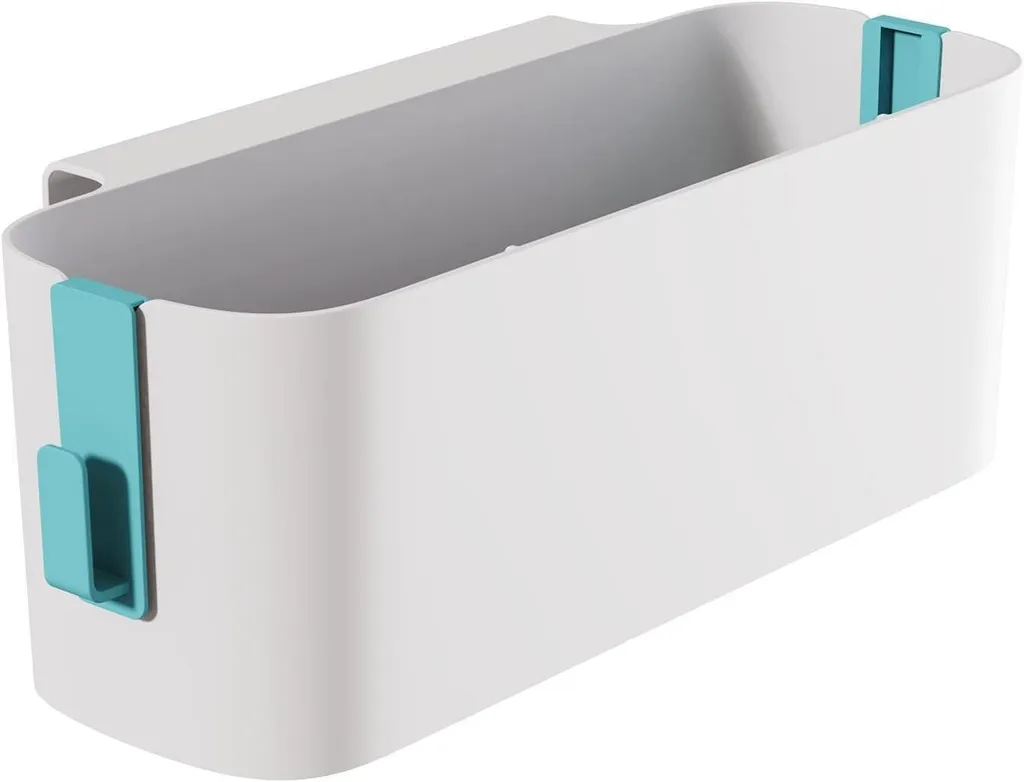 Panier de rangement suspendu vert pour lit mezzanine et dortoir étudiant