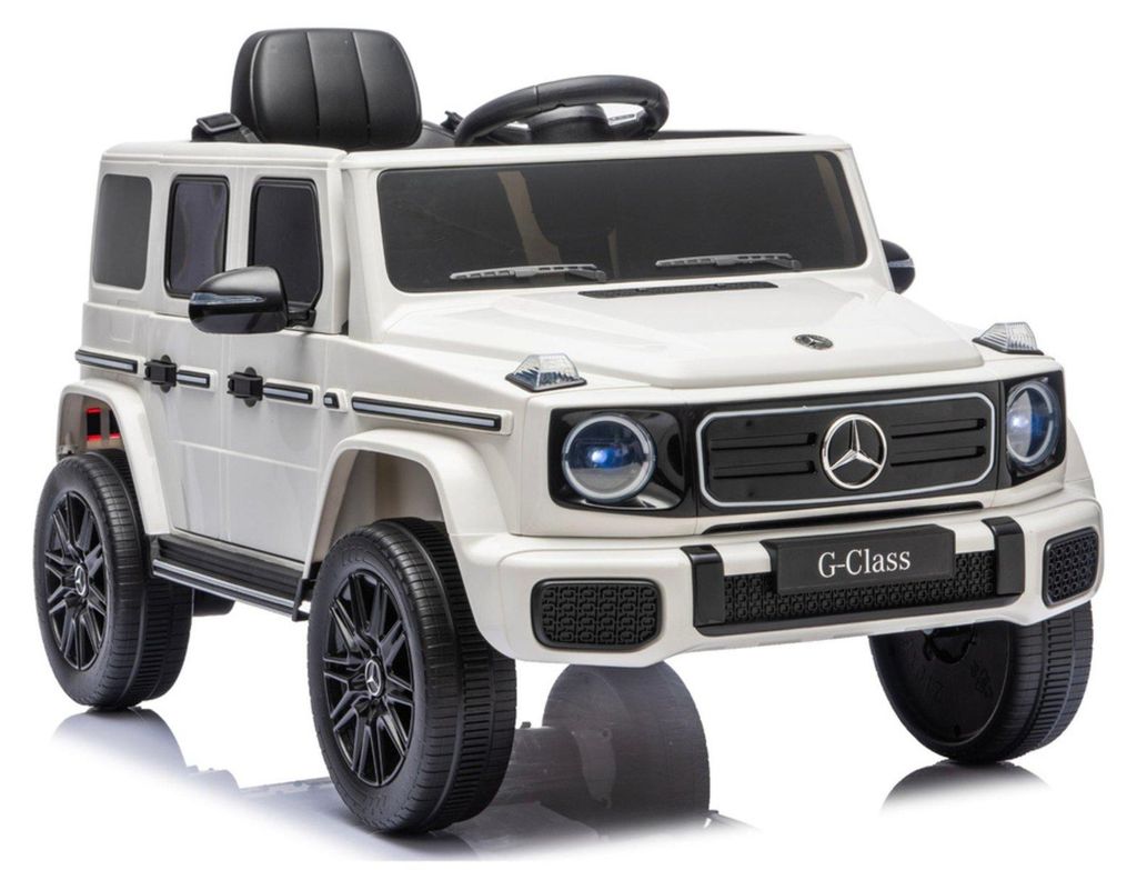 Mercedes G 4x4 24V 2580, elektrické vozidlo, biela farba Obrázok produktu 