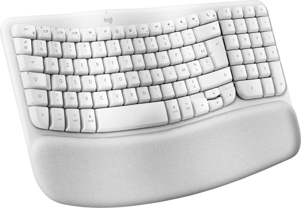 Fini les Douleurs aux Poignets : Clavier Wave Keys Logi Ergonomique FR