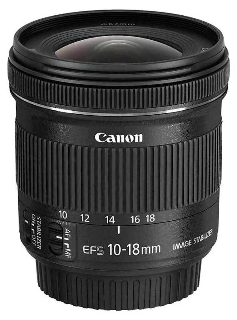 Objectif Ultra Grand-Angle Canon EF-S 10-18mm IS STM Zoom Compact
