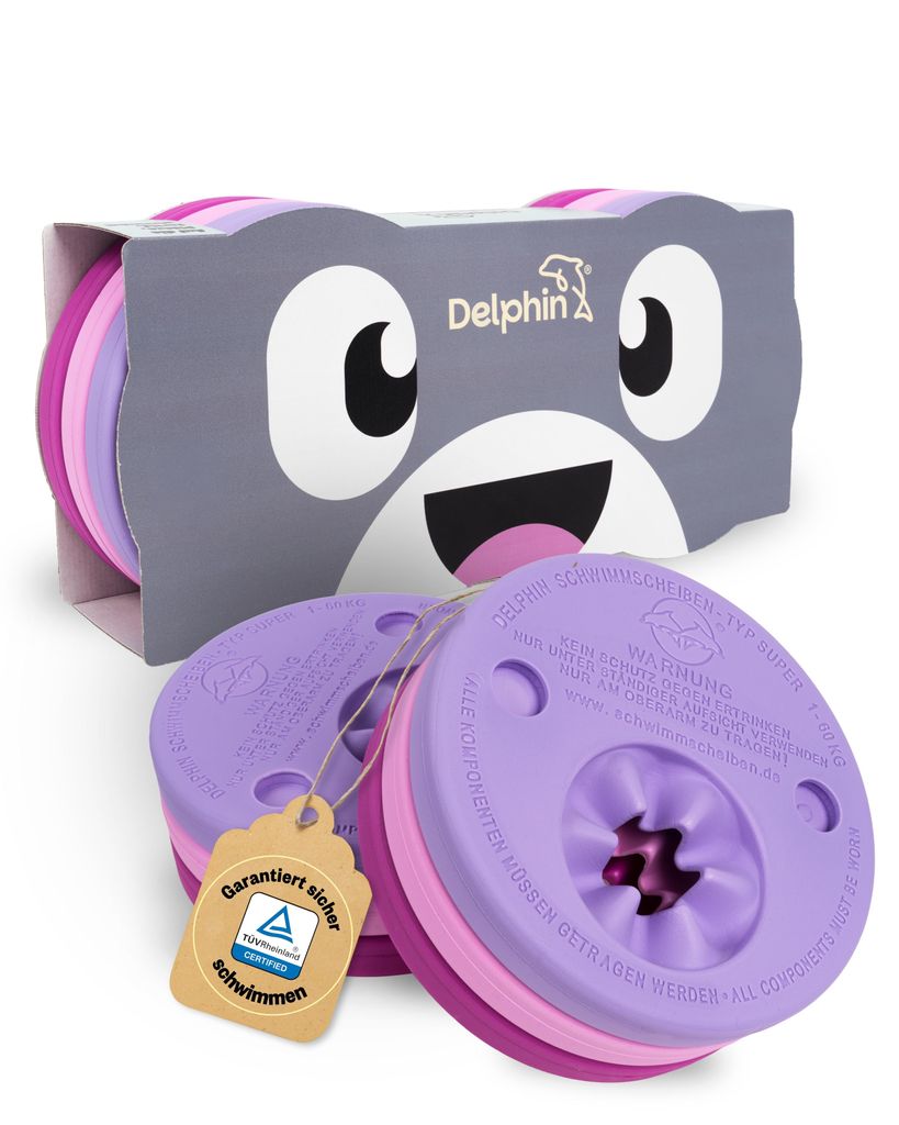 Original Delphin Schwimmscheiben – Schwimmhilfe für Kinder Produktbild 
