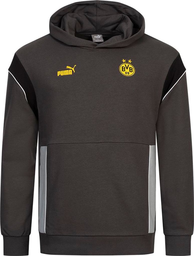 L|Borussia Dortmund BVB PUMA FtblArchive Herren Hoodie 774264-04