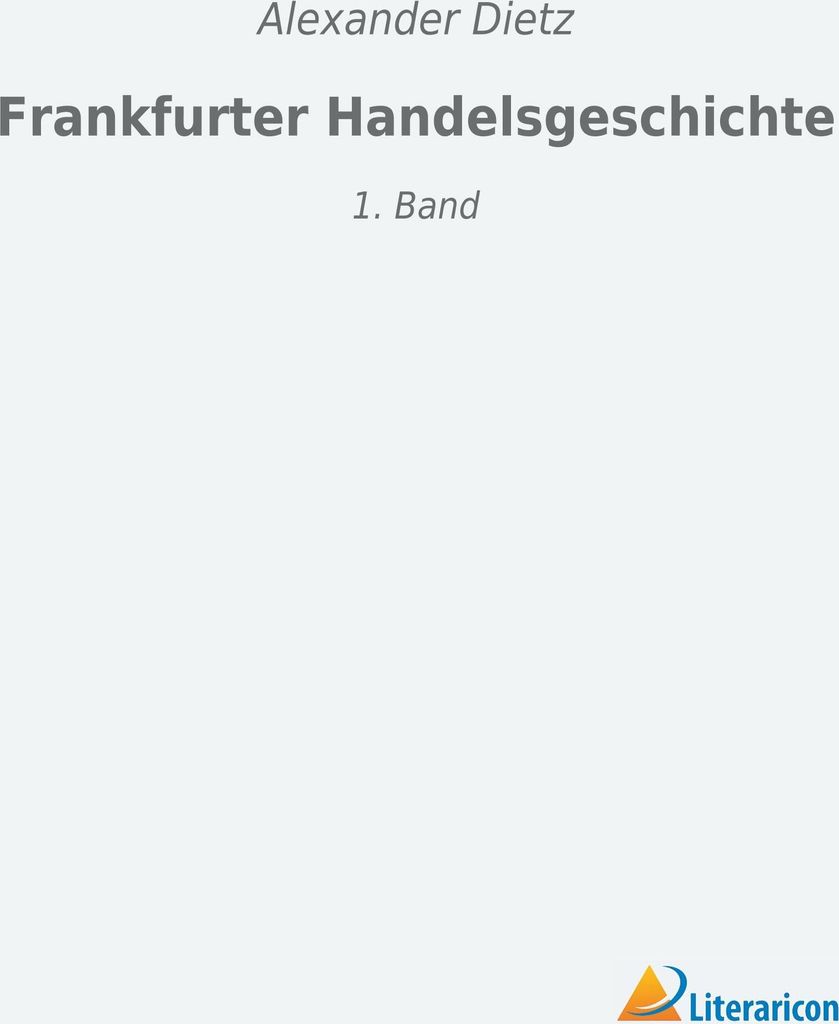 Frankfurter Handelsgeschichte
