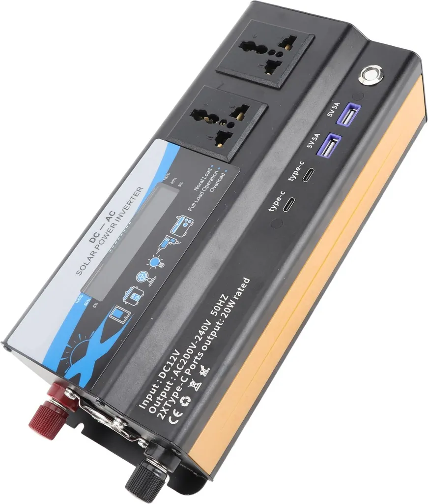 Chargeur Voiture 12V 220V 6000W : Ne Tombez Plus Jamais en Panne de Batterie