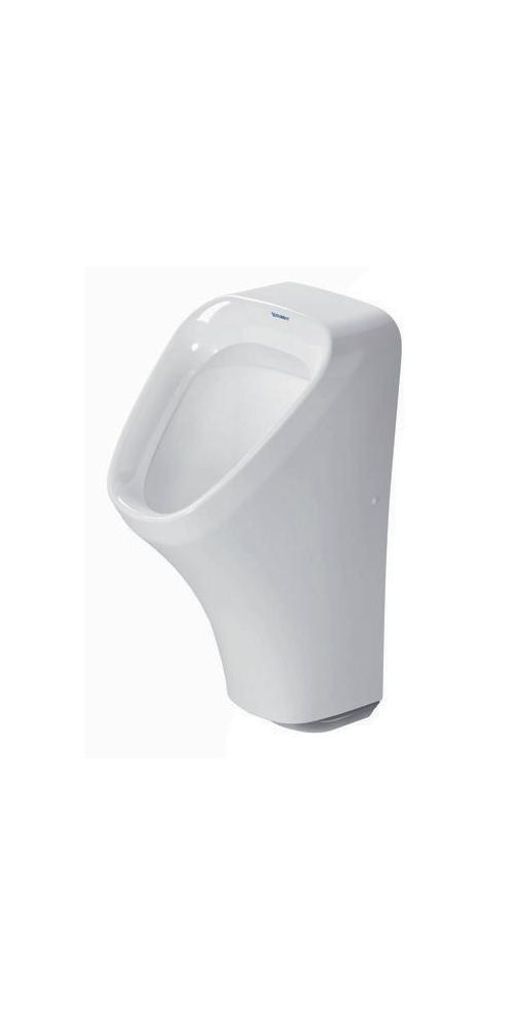 Duravit Elektro-Urinal DURASTYLE 300 x 340 mm, Netzanschluss, Zulauf von hinten, ohne Fliege HygieneGlaze weiß