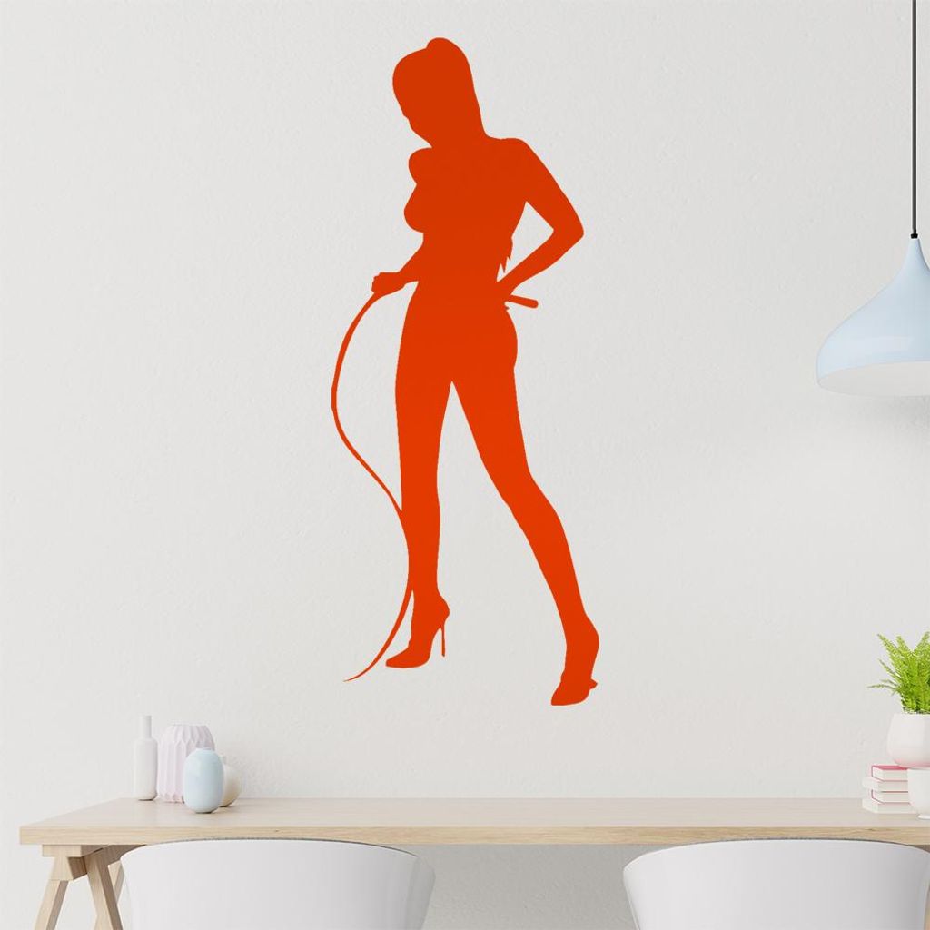 Domina Wandtattoo in 6 Größen - Wandaufkleber Wall Sticker - Dekoration, Küche, Wohnzimmer, Schlafzimmer, Badezimmer