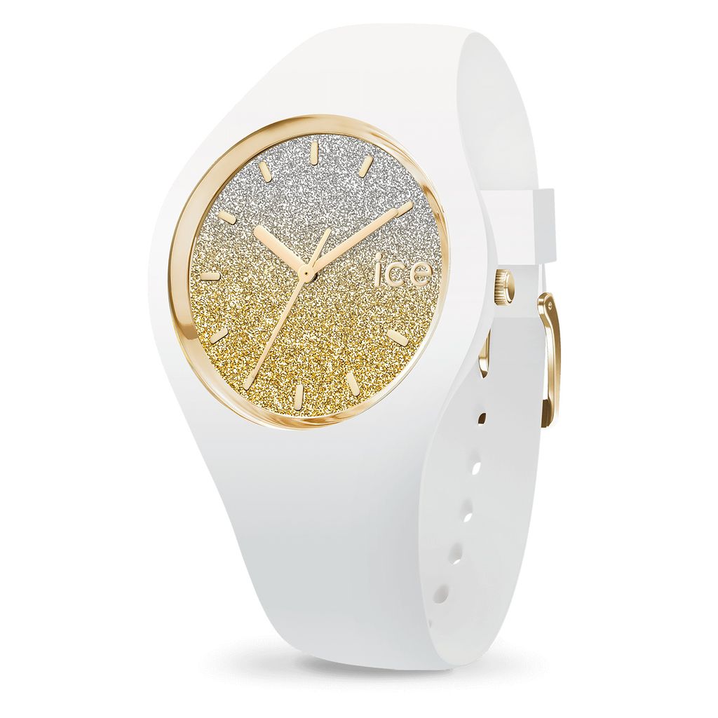 ICE-WATCH - Weiße DamenUhr mit Silikonarmband 013428