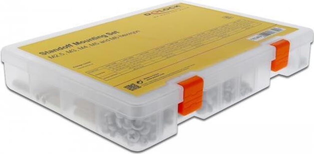 DELOCK Abstandshalter Befestigungsset M2.5, M3, M4, M5, M6