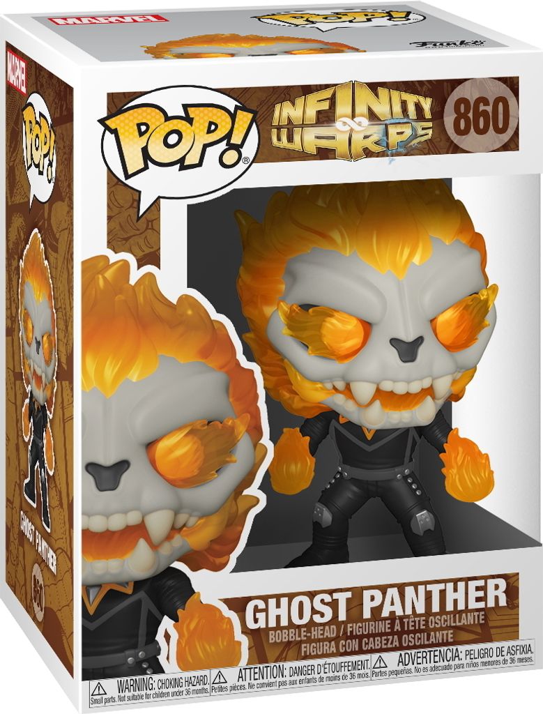 Marvel Infinity Warps - Ghost Panther 860 - Funko Pop! - Vinyl Figur