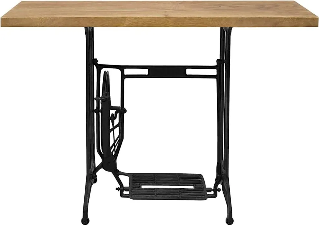 vidaXL Table de console pour machine à coudre 110x40x75 cm en bois chic