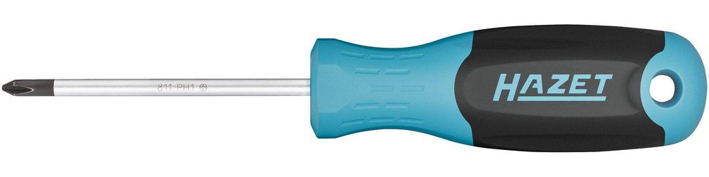 Hazet Schraubendreher 811-PH1, Kreuzschlitz Profil PH, SW PH1