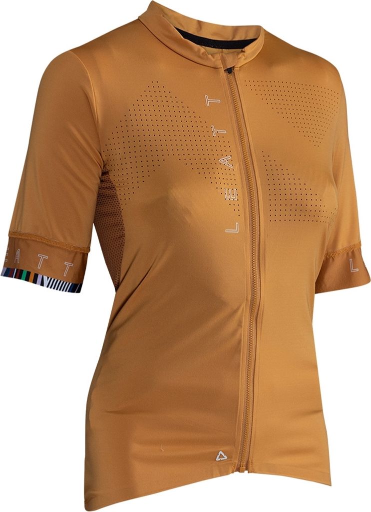 Leatt MTB Endurance 5.0 Short Sleeve Jersey Woman Rust L