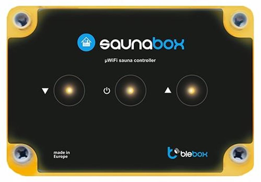 Saunasteuerung Blebox saunaBox PRO WiFi 230V 11kW mit Produktbild 