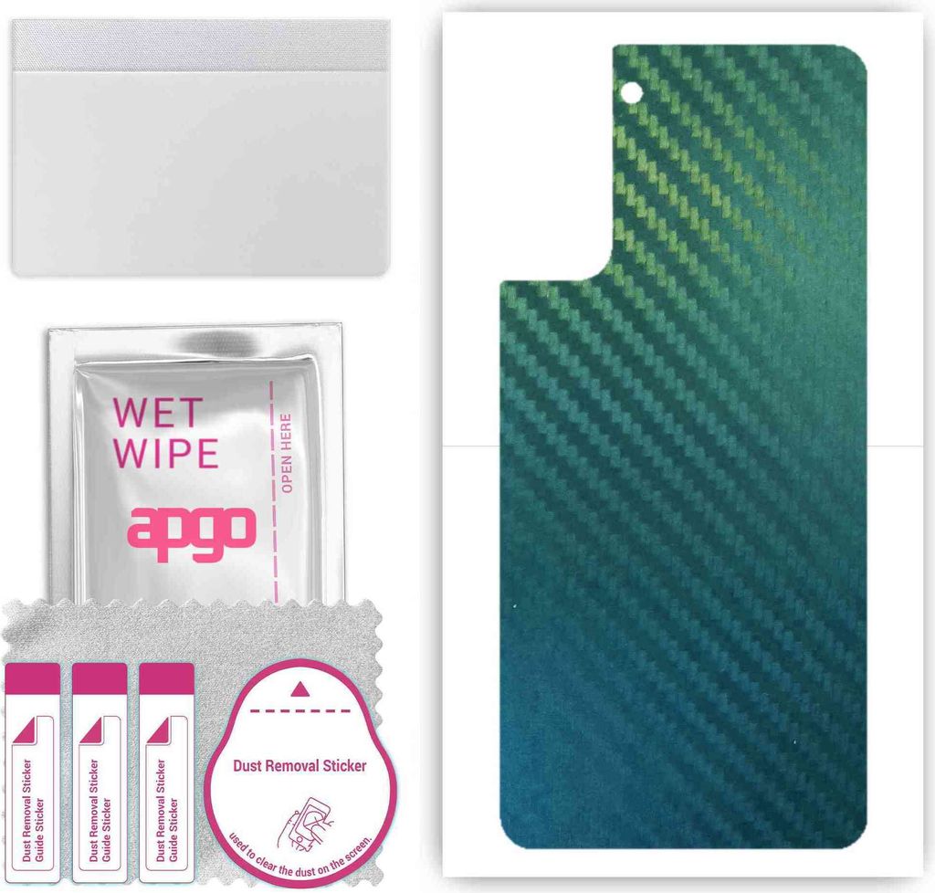 apgo Rückseite Schutzfolie, Skin, kompatibel mit Samsung Produktbild 