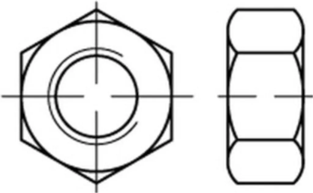 Écrou Hexagonal M5 ISO 4032 Reyher - Lot de 1000 Écrous en Acier Robuste