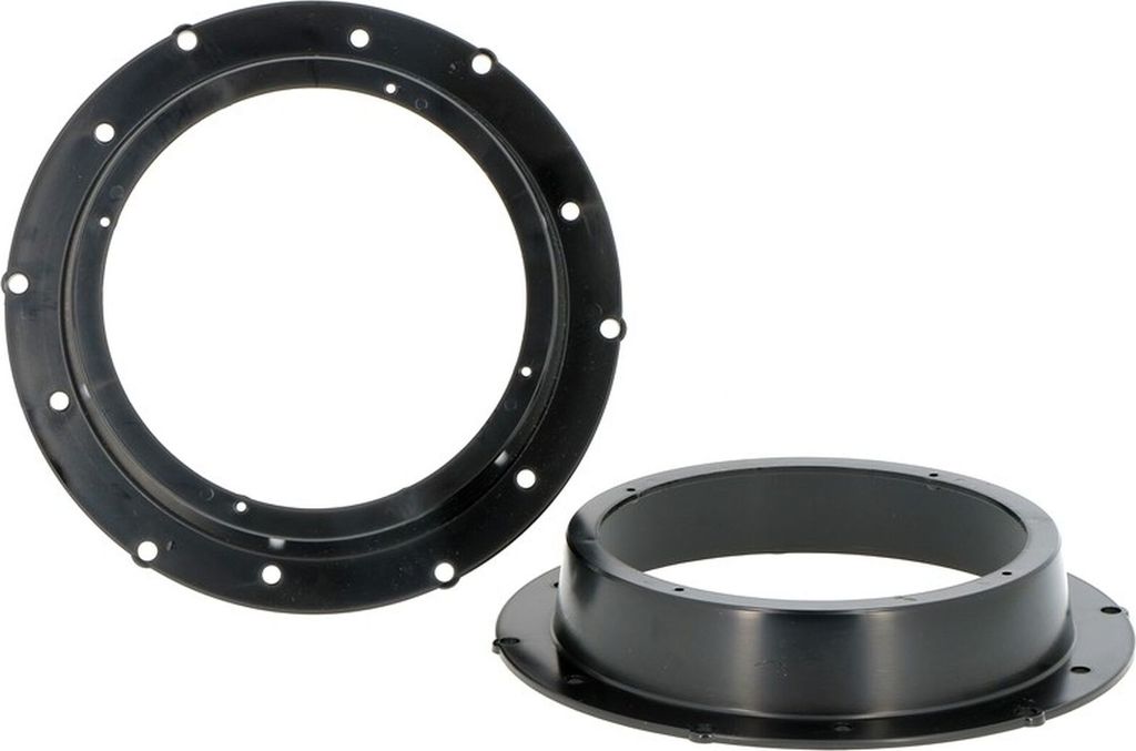 1 Paar Lautsprecher Adapterringe passend für Audi Skoda VW 165mm Lautsprecher Türen vorne