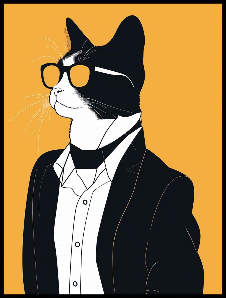 Poster 60x80cm Jegomość