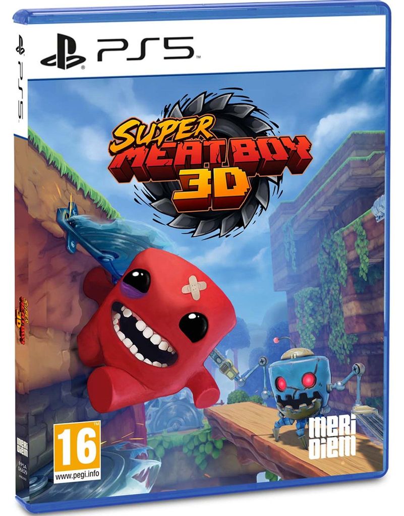 Meridiem Games Super Meat Boy 3D, PlayStation 5, T Produktbild 