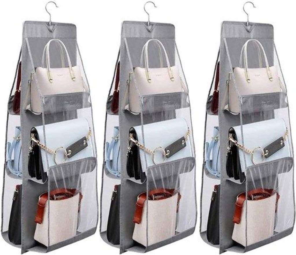 Famanu Handtaschen Organizer mit 6 Fächern - Bunt