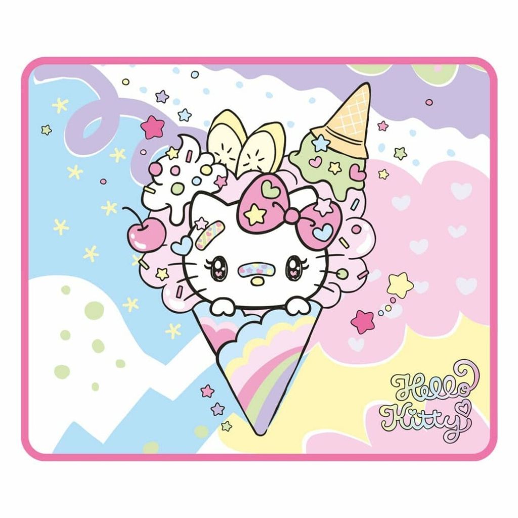 Konix Hello Kitty Mousepad Ice Cream 27 x 32 cm