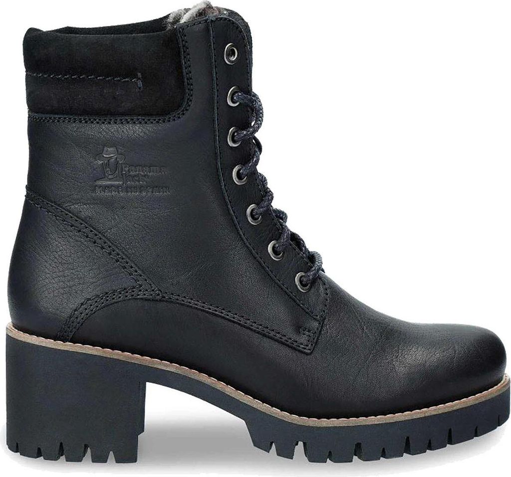 Panama Jack Schnürboots Damen 393631323334 Schwarz 40 EU