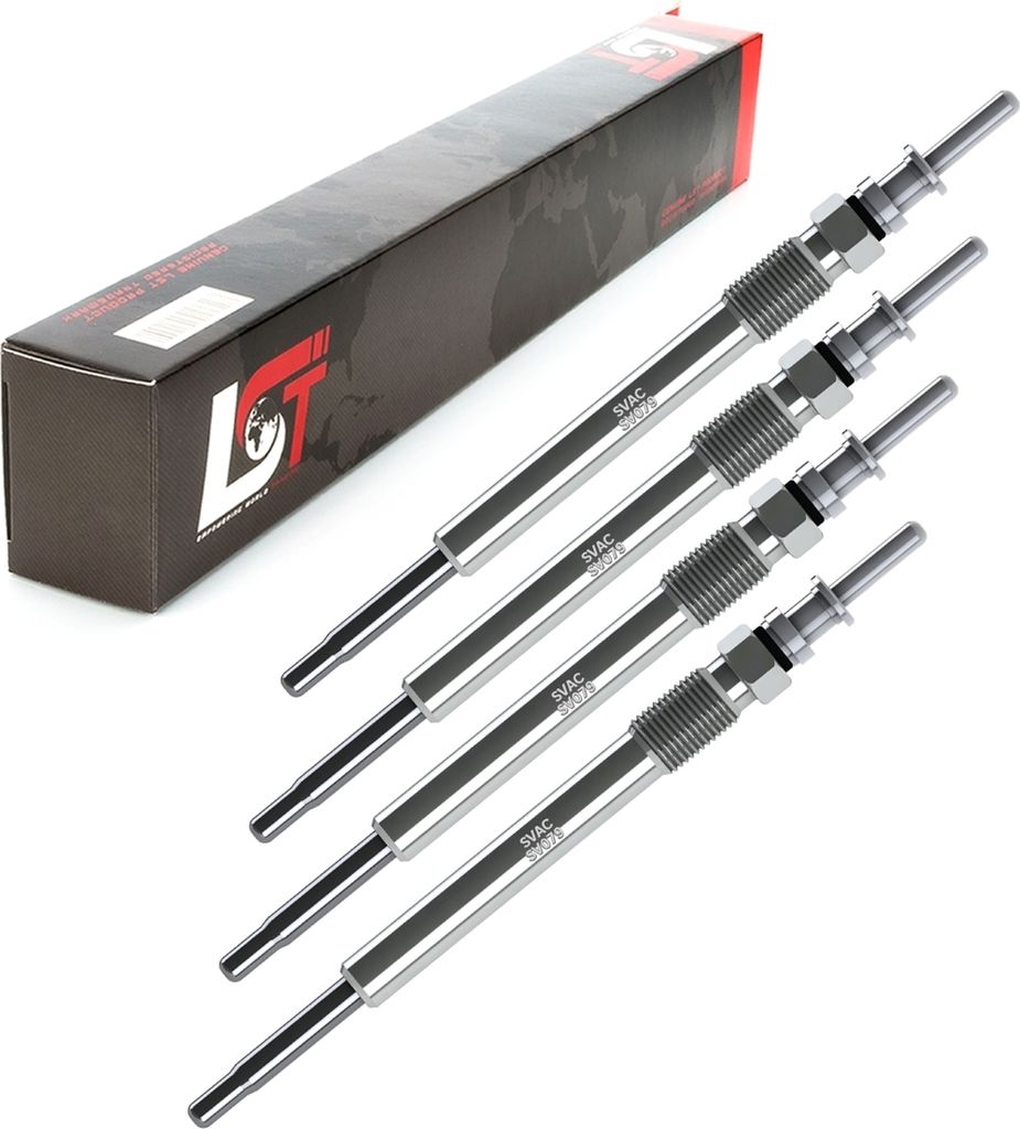 4x GLÜHKERZE STABGLÜHKERZE für OPEL SIGNUM VECTRA B J96 ZAFIRA A F75 1214305