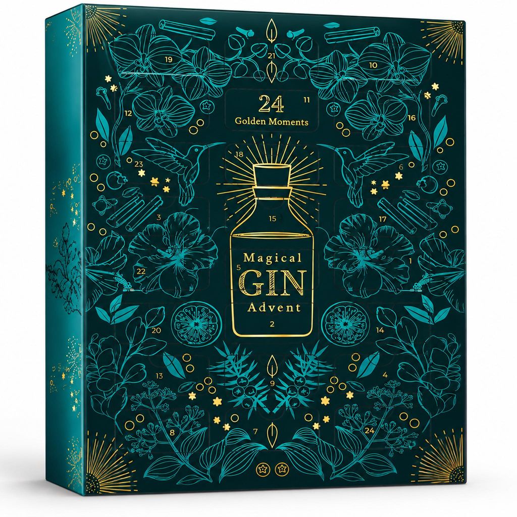 BOXILAND® calendario avvento gin 2026, 24 tipi da 0,02 l, Immagine del prodotto 