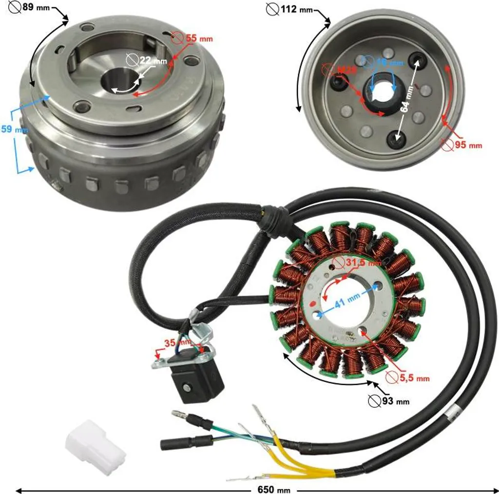 Candela d'Accensione Hyper 125 Euro 5 Magnete | Shop Online