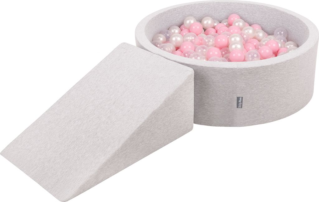 KiddyMoon Mäkké penové ihrisko pre deti s guľatým Obrázok produktu 