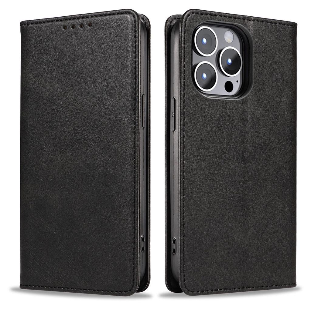 Handyhülle für Apple iPhone 14 Pro Max Kunstleder Flip Produktbild 