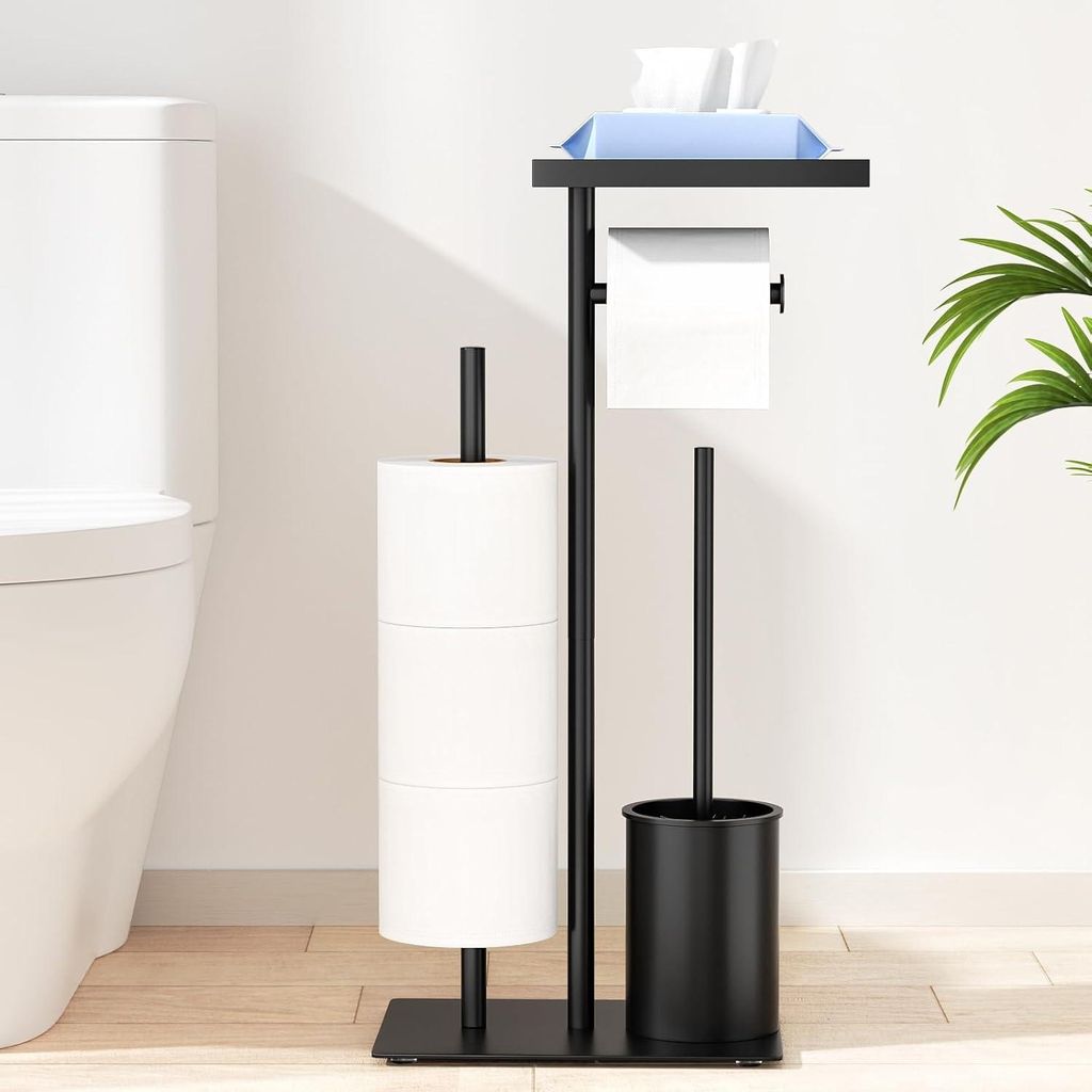 Toilettenpapierhalter stehend, Klopapierhalter Stehend mit Produktbild 
