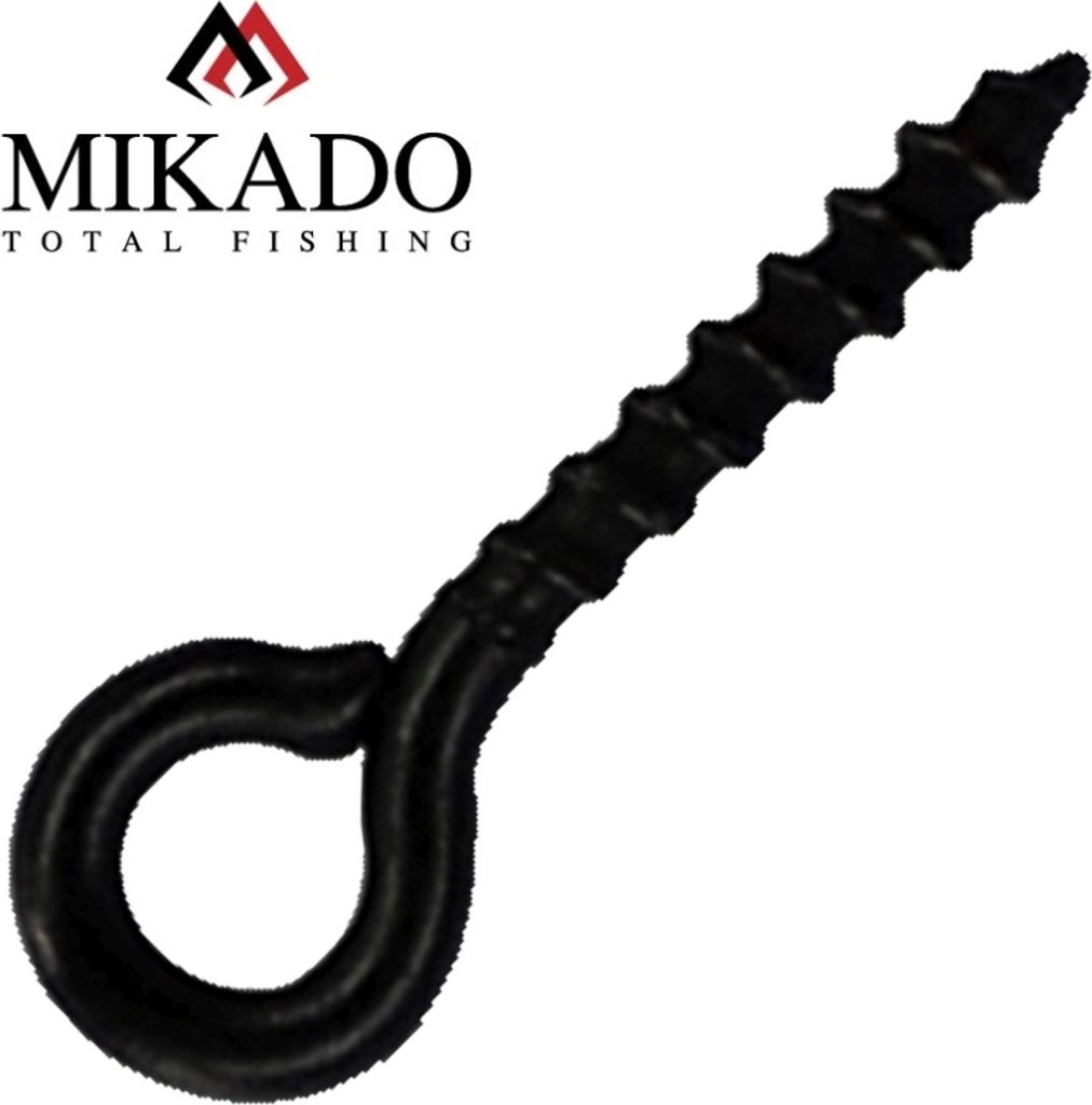 10 x MIKADO 13mm Metall Boilie Schrauben Boili-Screws Bohrer