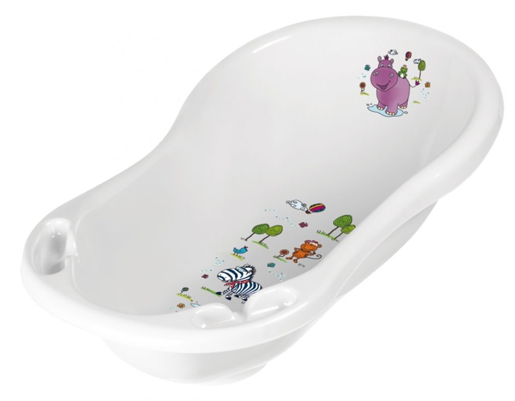 Keeeper Bagnetto Hippo 84 cm - Bianco Immagine del prodotto 