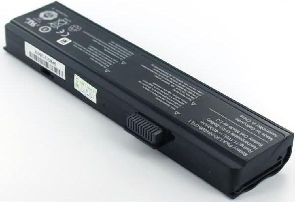 Akku für Fujitsu-Siemens 3S4400-C1S5-04 Li-Ion 11,1 Volt 4400 mAh schwarz