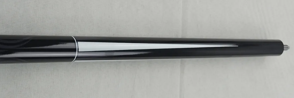 Queue de billard Buffalo Poolball Fun 3 Noir Blanc Gris - Modèle 145cm